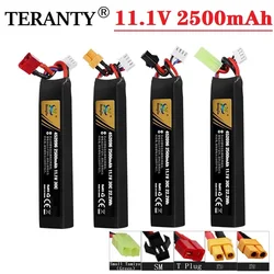 Original 11.1v 2500mAh Lipo Battery for Water Gun Airsoft battery for Airsoft BB Air Pistol Electric Toys Guns Parts T/XT30 Plug
