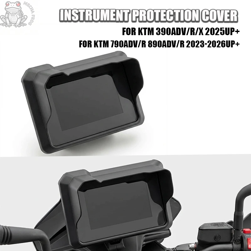 For KTM 790ADV/R 890ADV/R 2019-2026 390ADV/R/X 2020-2025 Instrument Hat Sun Visor Glare protection Cover Screen Sunshade Guard
