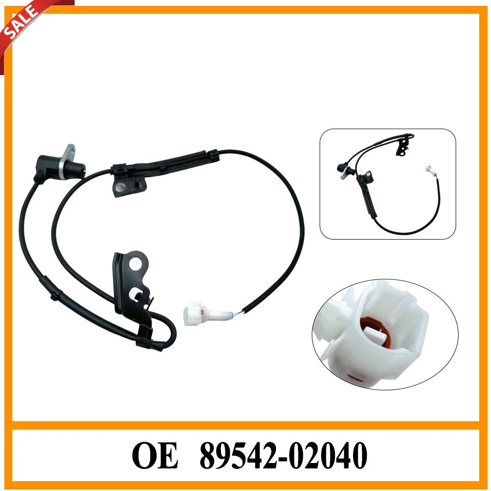 Accessoire Voiture Front Right Abs Wheel Speed Sensor 89542-02040 Suitable for Toyota Corolla Verso 04-07 Avensis 03-08