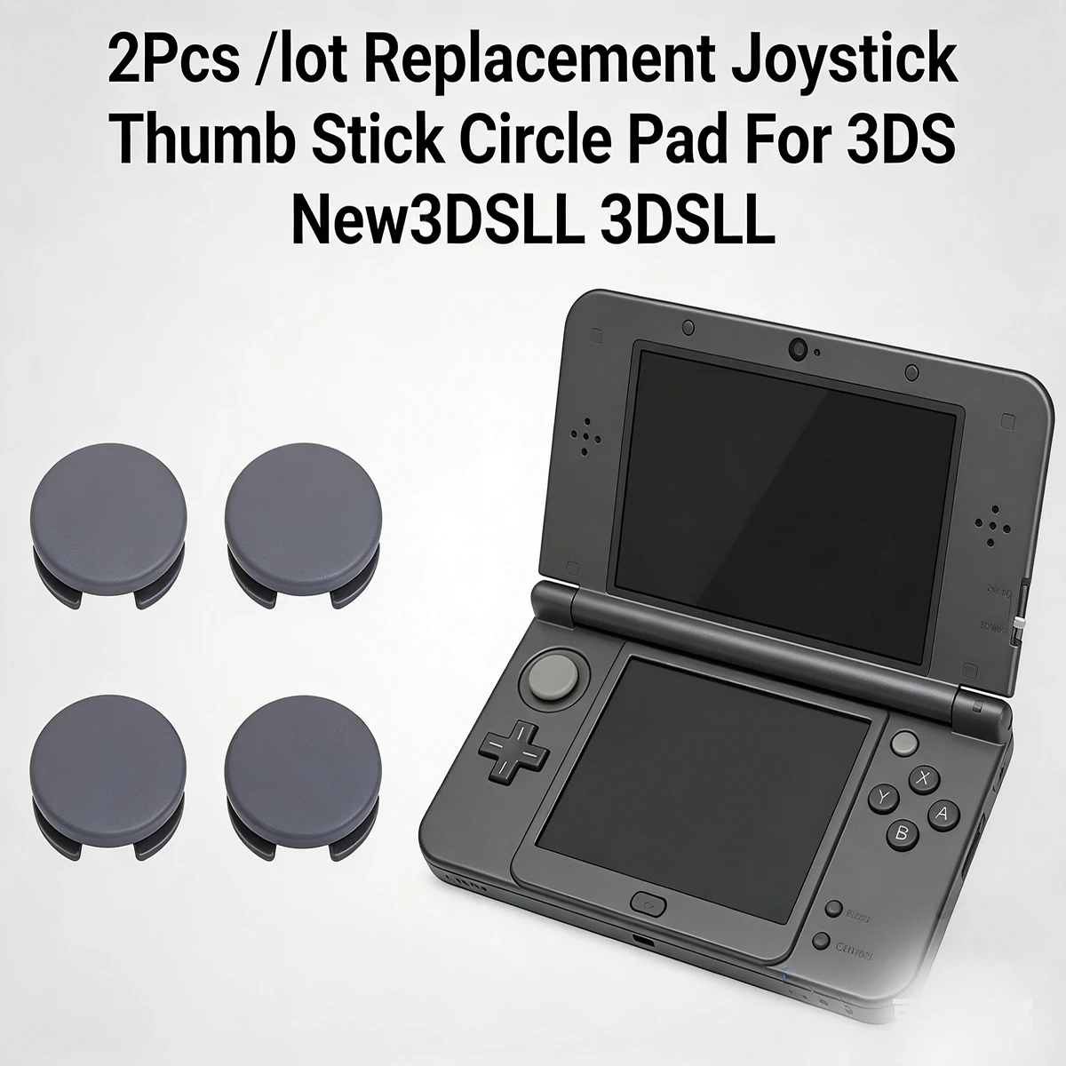 2/4Pcs Analog Thumb Stick Circle Pad for Nintendo 3DS / New 3DS XL, Repair Replacement Gaming Parts