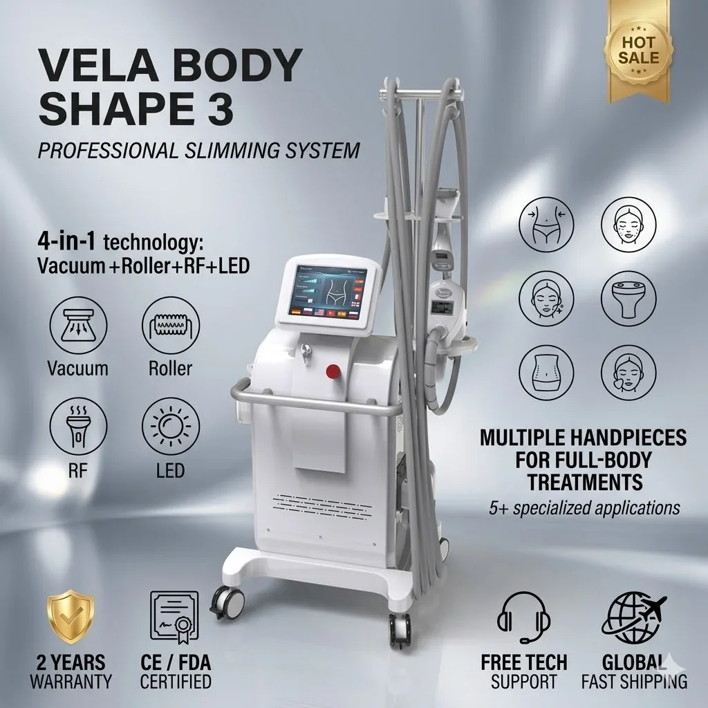 Professional Vacuum Roller Body Contouring Machine Cellulite Reduction Massager Salon Spa Equipment