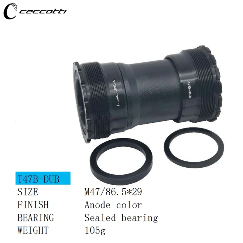 T47 Bottom bracket 86.5mm Adapter and 68mm adapter PF30 pressfull BB case