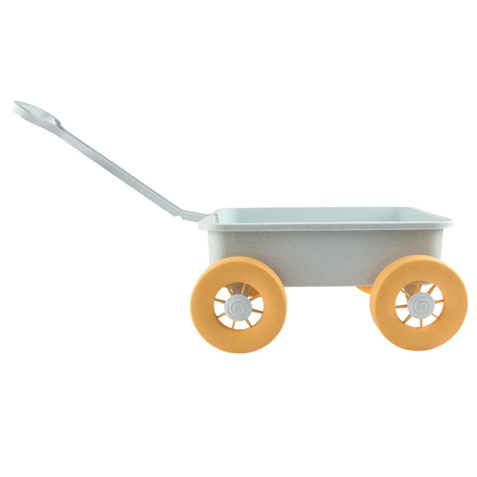 Kid Pull Beach Toy Cart Vehicle Outdoor Toy Wheelbarrow Small Wagon Toys for Stuffed Animals Holding Small Toys