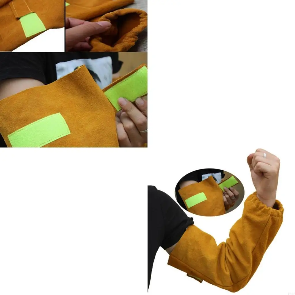 

P82E 2x High Temperatures Resistant Sleeves for Safe Welding, Flexible and Waterproof