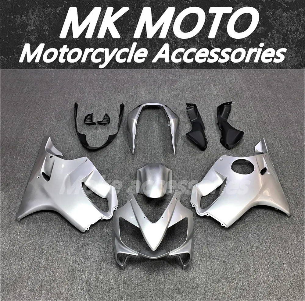 

Комплект обтекателей для мотоцикла Moke moto, подходит для Cbr600f F4i 2004 2005 2006, комплект кузовных работ, высокое качество, инъекция ABS, новый серебристый