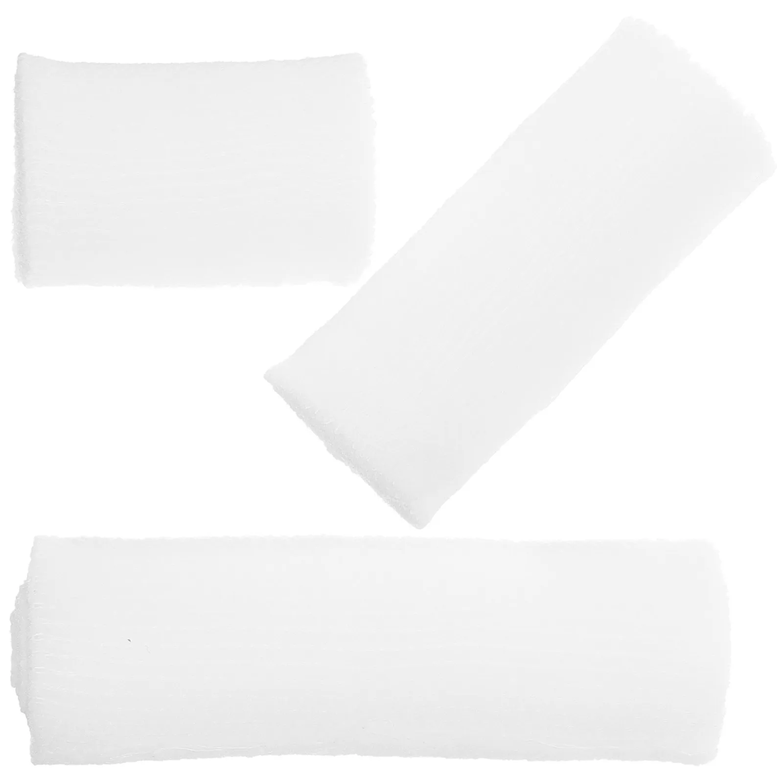 3 Rolls Polyester Elastic Bandage Wrap Breathable Sports Tape Athletic Wound Care Dressing Bandage Roll for Fingers Ankles