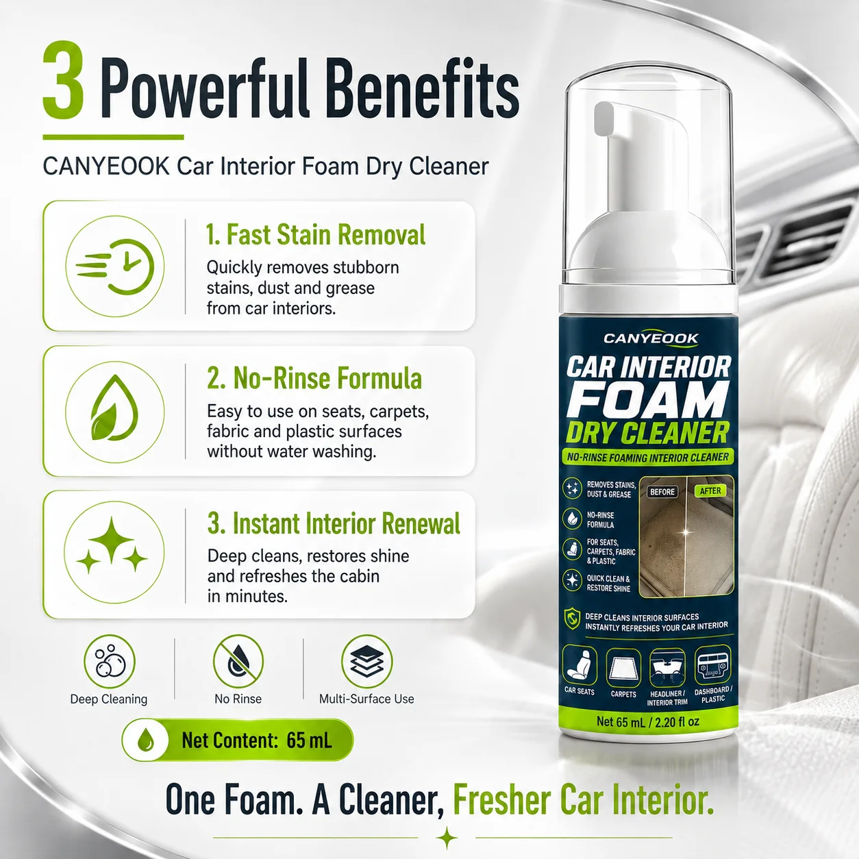 Pet Dry Foam Shampoo for Water - Dog Paw Cleaner ulasan dan harga