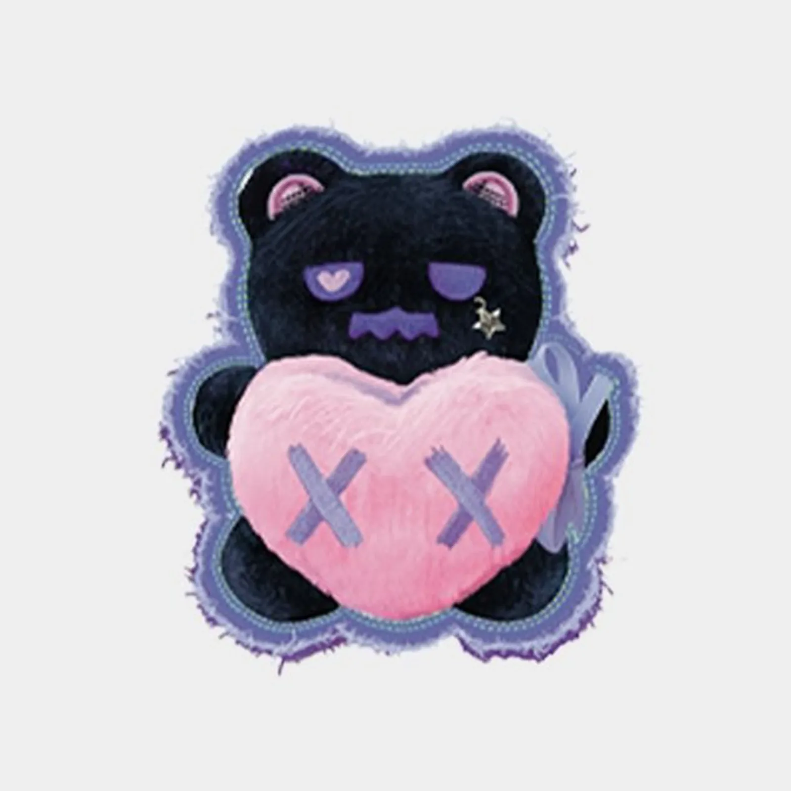 Shinwoo Ragbear clinique boîte aveugle jouets poupées sac partenaire Shinwoo boîte mystère ours modèle mignon pendentif lumineux jeu à la mode arête des cœur