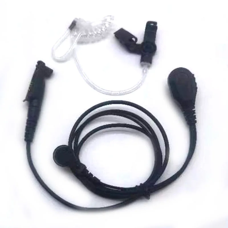 HYT Air Tube Earpiece PTT Mic Microphone Headset for Hytera TC-3600M TC-610S TC-780 TC-610P TC780 TC3000 TC3600 TC880GM Radio