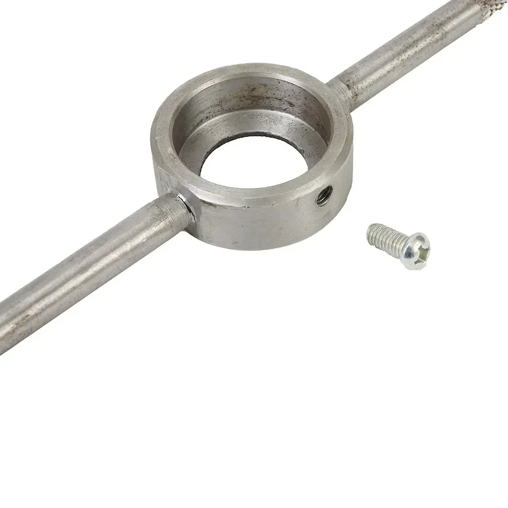 Imagem -02 - Redondo Morrer Estoque Lidar com Chave para Redondo Morrer Ajustável Titular Morre Ferramentas de Rosqueamento M7-m16 Mão Rosqueamento Kit 25 38 30 mm id