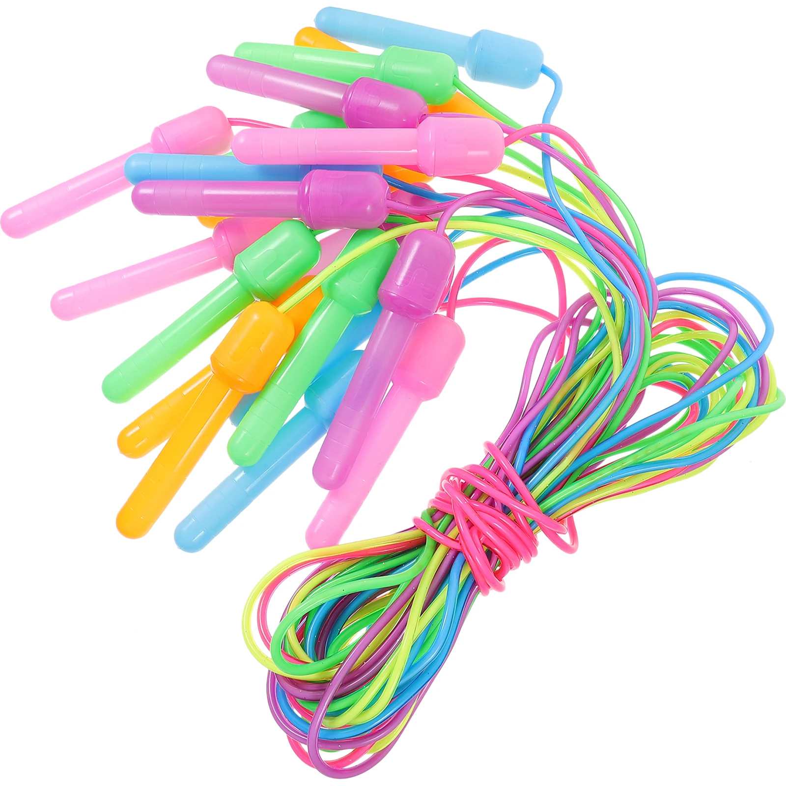 

Adjustable Children's Fitness Skip Fitness Equipment For Training Rope Equipment Elasticity Ropes Toy Portable