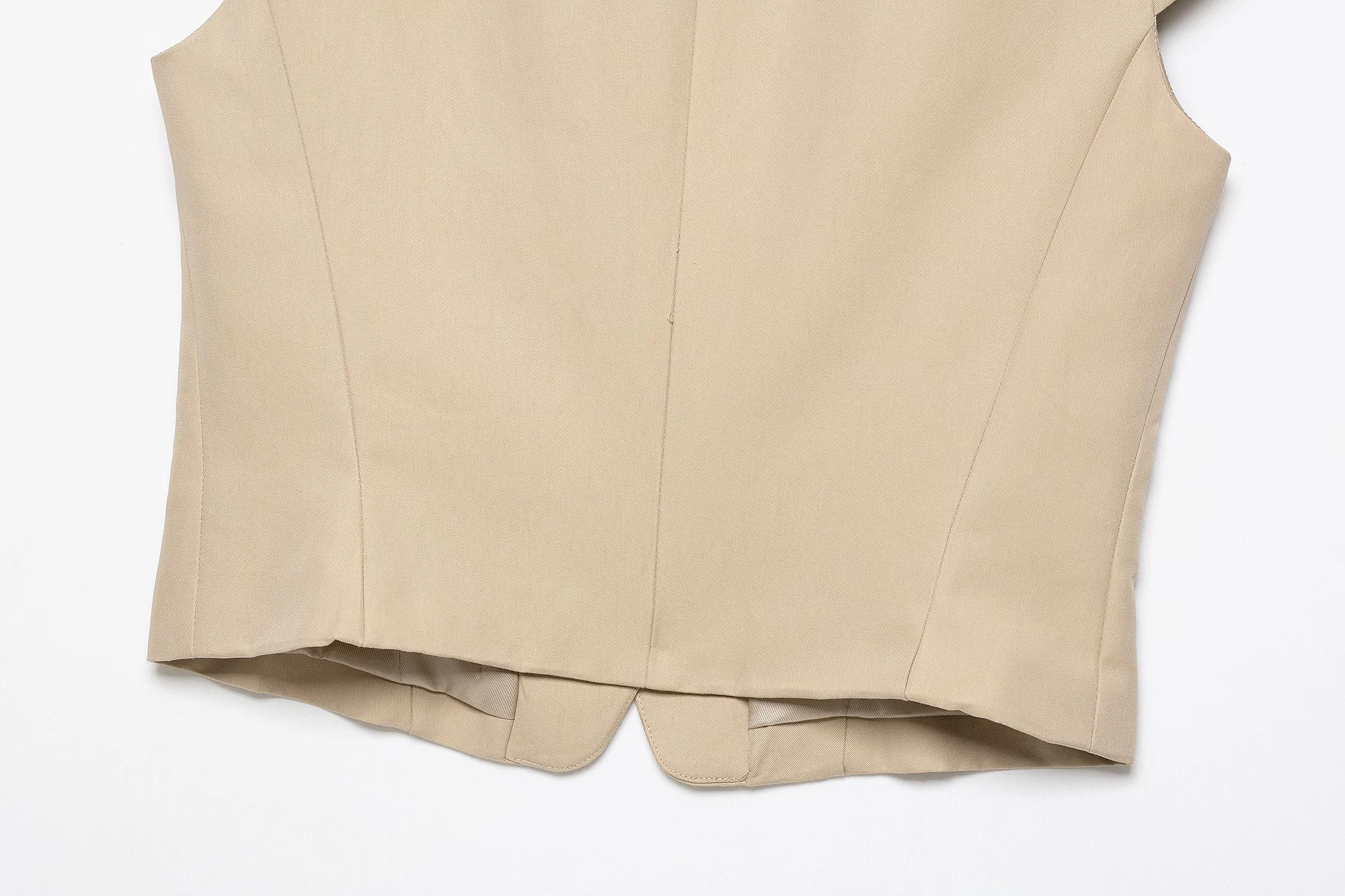 KONDALA Damen Pendler-Schicker Kurzarm-Blazer, Zweireihig, Slim Fit, Eleganter Blazer, Sommer 2026, Trendiges High-Street Casual Top – Detail 11