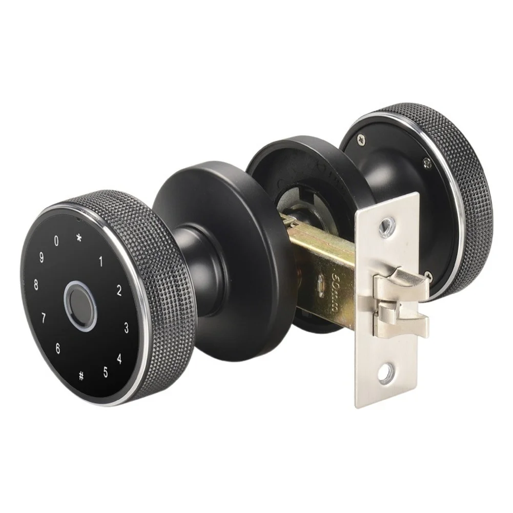 

Fingerprint Keyless Lock for Hotel Apartment Villa with Password Entry USB Rechargeable Battery and App Control