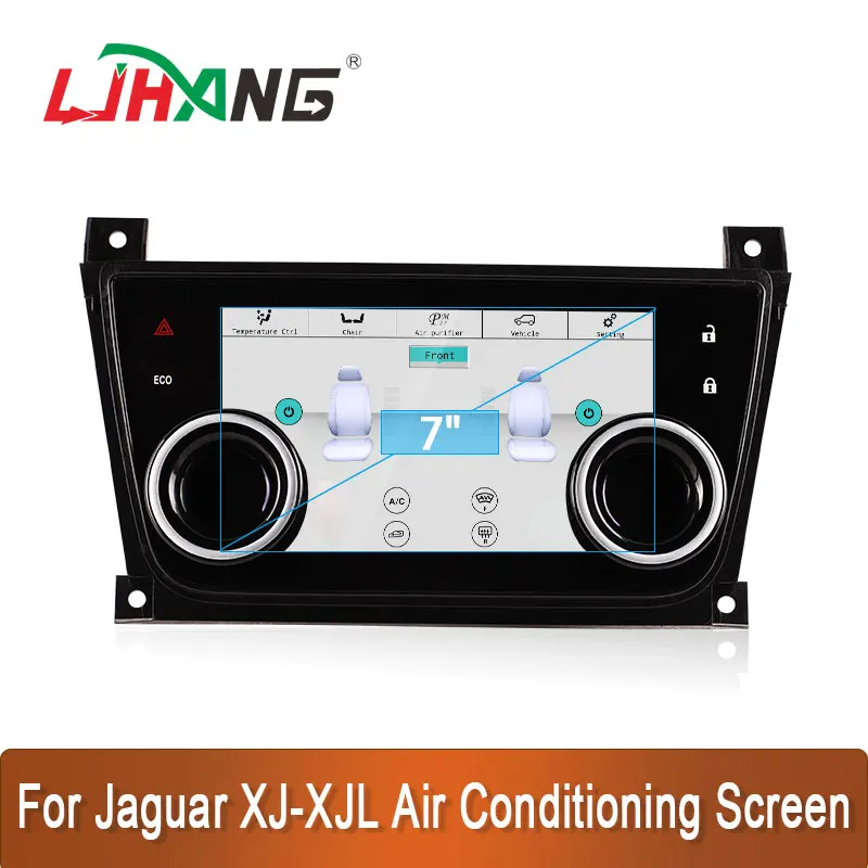 

7 Inch Car Air Control For Jaguar XJ XJL XJR 2010-2020 Screen Unit LCD AC Screen Temperature Adjustment Touching Dashboard