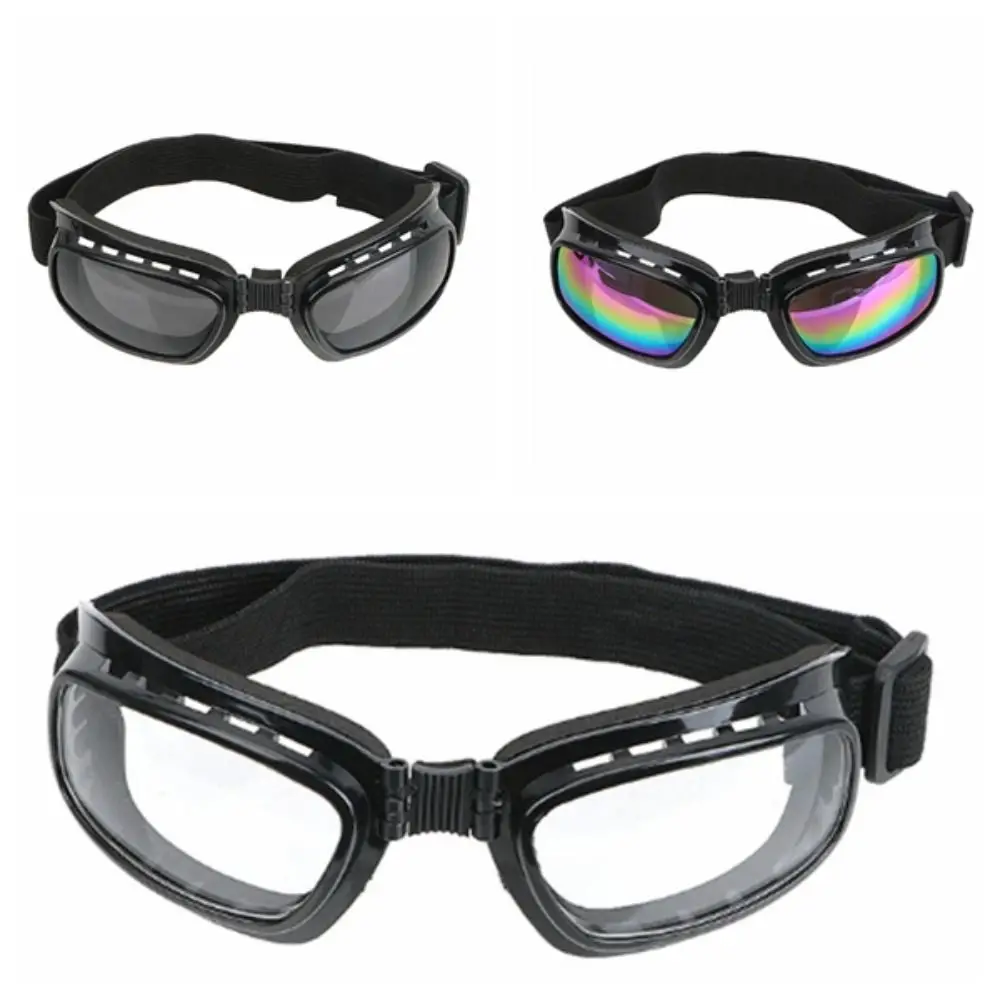 

Windproof Cycling Glasses Vintage Foldable Snowboard Goggles Multifunctional Anti Glare Motorcycle Glasses Riding