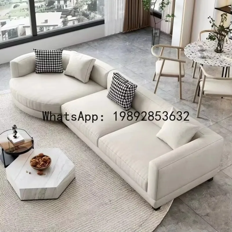X-20  asymmetrical corner sofa - minimalist design for large apartments, villas, living rooms
