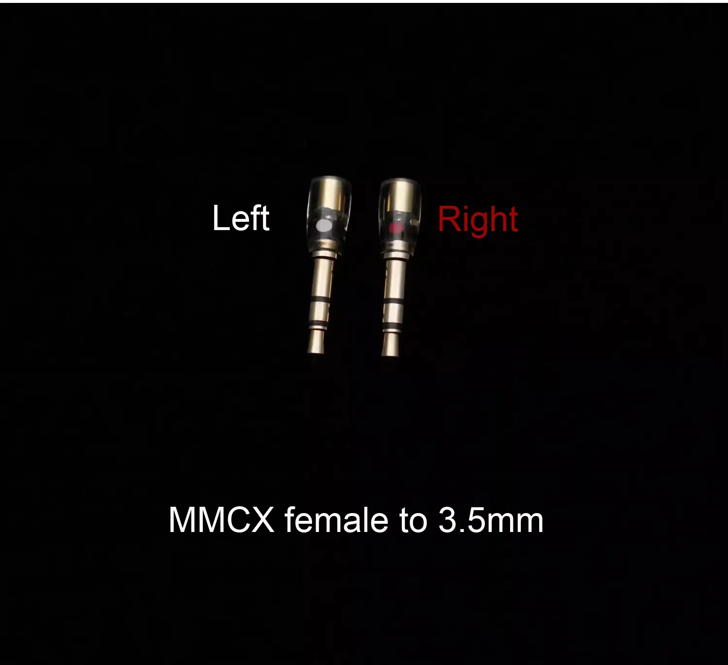 Mmcx/0.78mm plana/sulco a2dc fêmea para 3.5mm 3.5 macho plug conector adaptador conversor covertor para hifiman 1000 t1 z1r t5p
