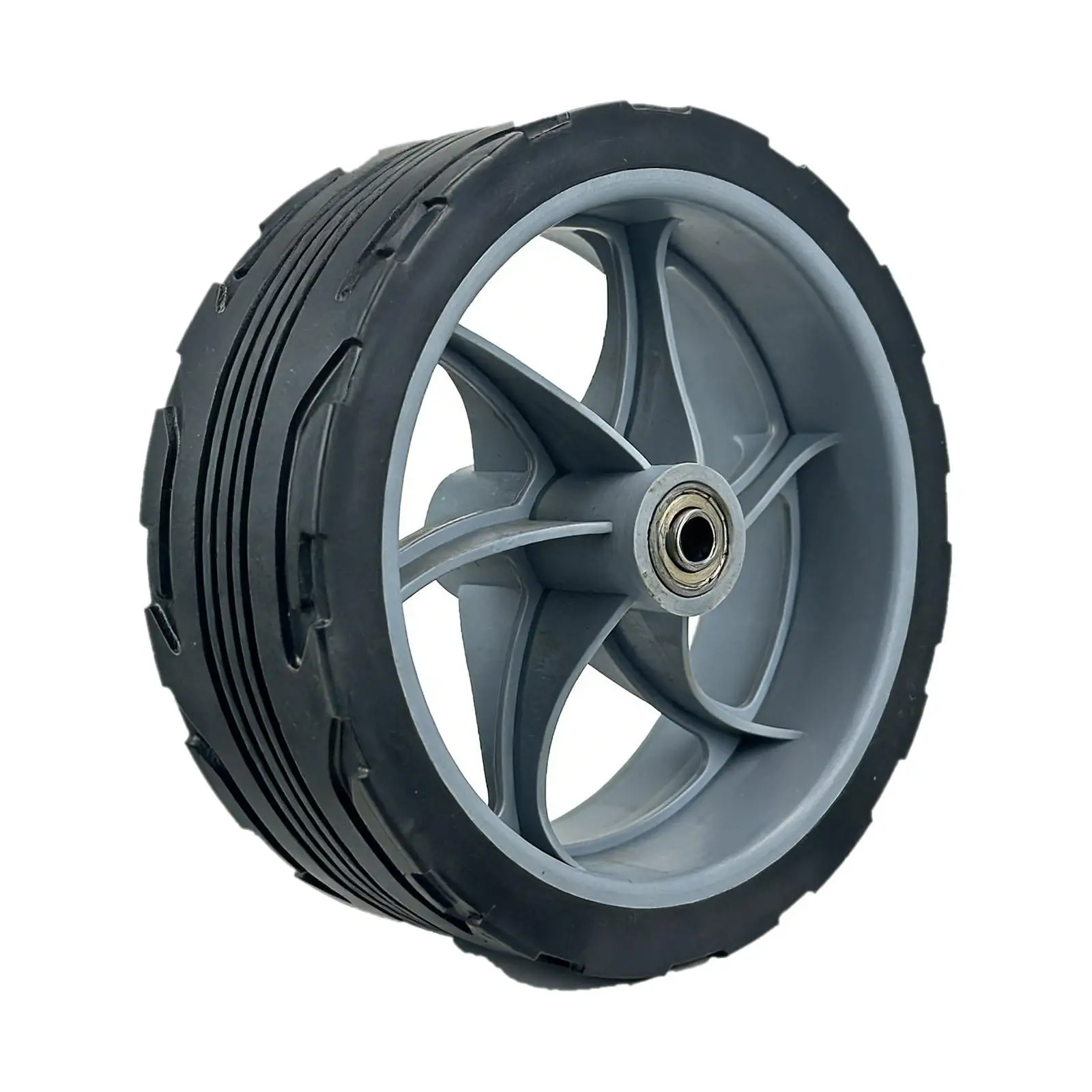 Camping Wagon Wheel Modification Garden Utility Cart Wheel Diameter 6.3inch Wheelbarrow Tires Replacement for Camping Trolley