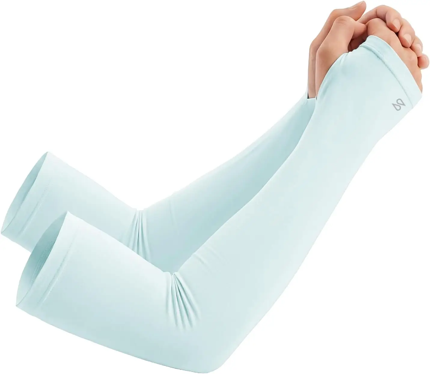 

Sun Protection Cooling Arm Sleeves with Thumb Holes Golf Sport UV Arm Covers Gardening Outdoor