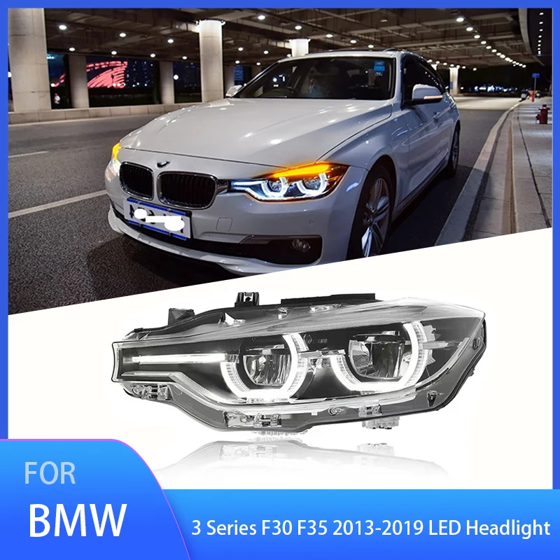 

Pop For BMW F30 F35 F80 3 Series 2013-2019 LED DRL Dynamic Turn Signal LED Headlamp Projector Car Accessories