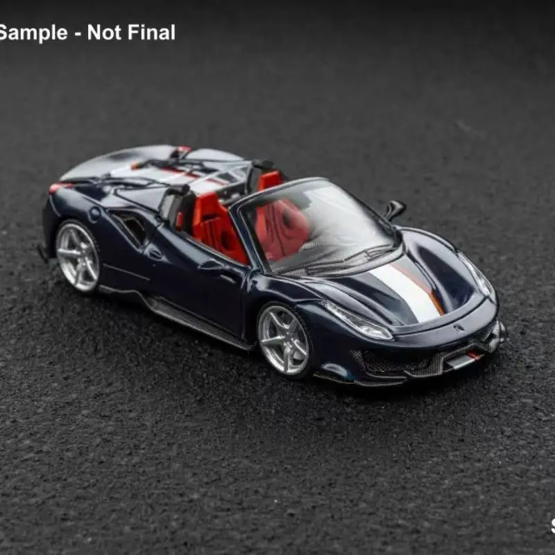TPC 1/64 Novitec 488 Roadster Diecast  Limited Edition Alloy Full-Open collectible Car Model