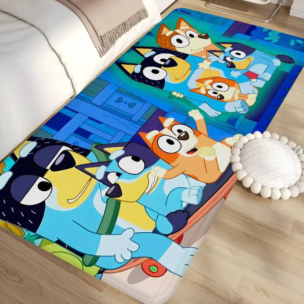 

Cartoon B-Blueys Room Mats Washable Non-Slip Living Room Sofa Chairs Area Mat Kitchen Alfombra
