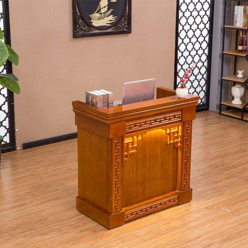 Luxury Clinic Reception Desks Hotels Restaurant Beauty Salon Reception Desks Front Cashier Empfangstheke Office Furniture