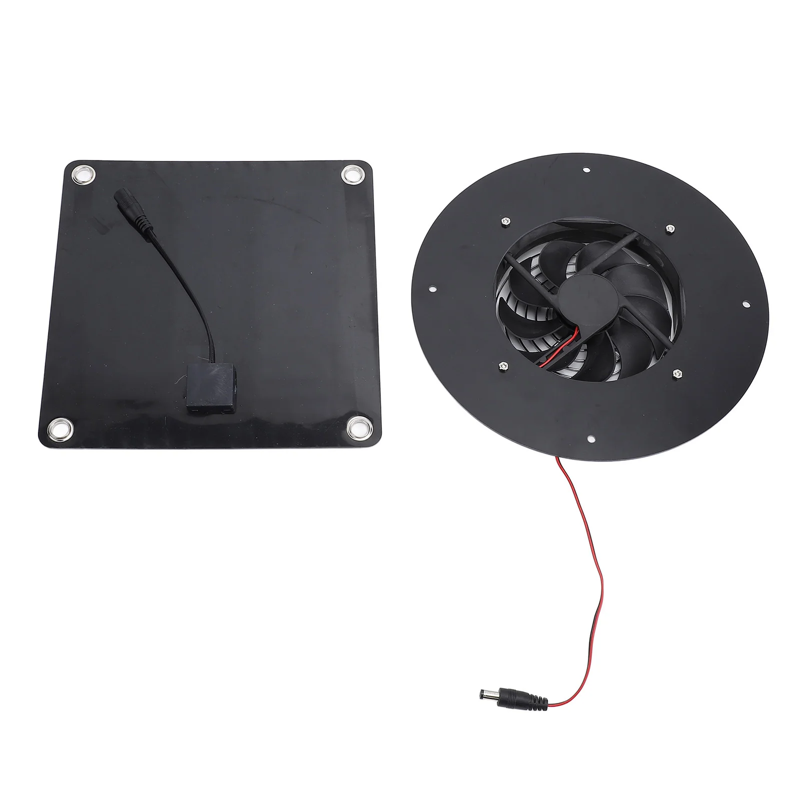 20 W Solar-Abluftventilator, vielseitiger, hocheffizienter, solarbetriebener Einkristall-Entlüftungsventilator für Wohnmobile und Yachten