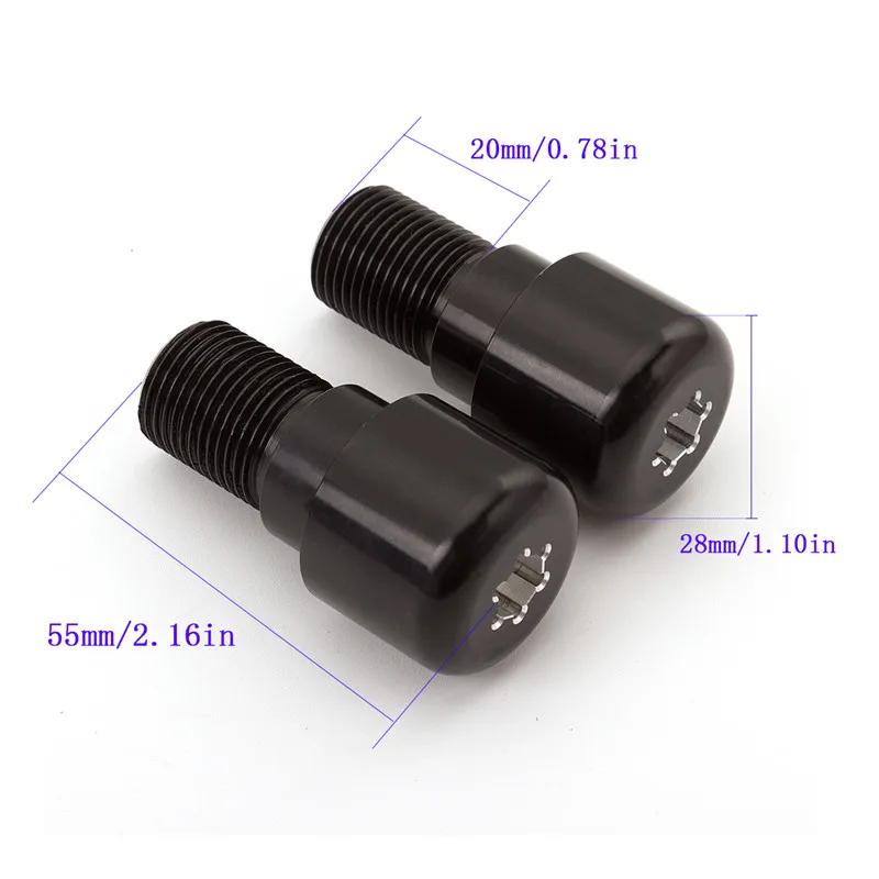 For Yamaha YZF R6 1999-2005, YZF-R6 2006-2016 Motorcycle Handlebar Grips Bar Ends Sliders Cap Plug Grips