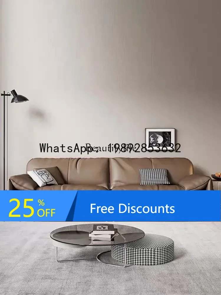 

sofa simple modern business meeting guests leisure reception negotiation leather