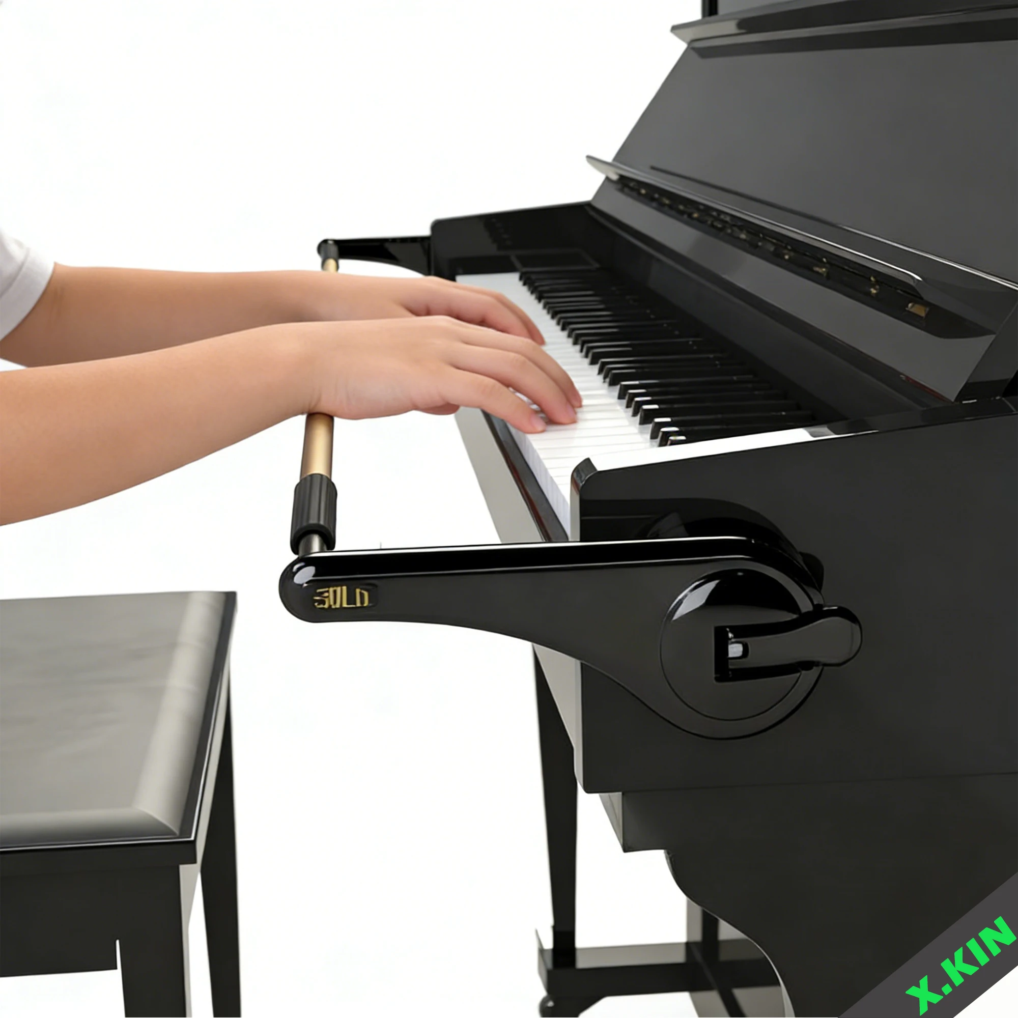 

Корректор положения рук для игры на фортепиано для детей, тренажер для поддержки запястий и пальцев, простое в установке пособие для тренировок