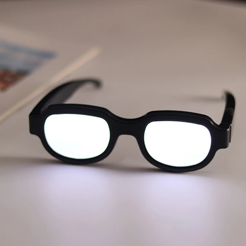 Anime japonés Conan mismas gafas LED iluminadas gafas brillantes pajarita hombres mujeres disfraz de Halloween Cosplay