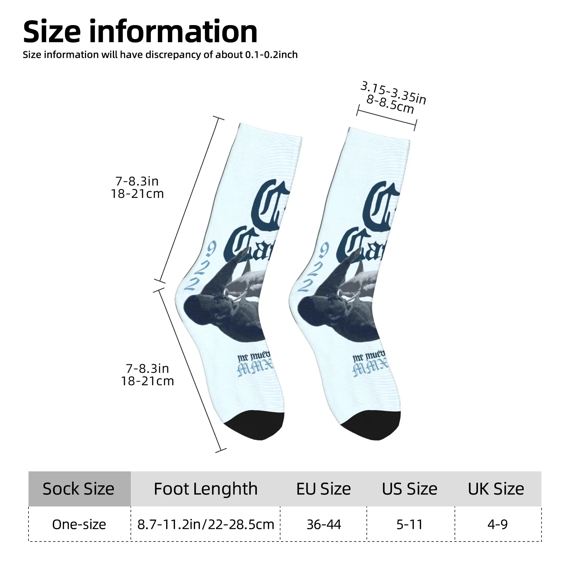 الإسبانية كيفيدو الموسيقى المغني الجوارب جوارب الموضة النساء الرجال لينة تنفس سكيت الجوارب الربيع تصميم عدم الانزلاق الجوارب #5