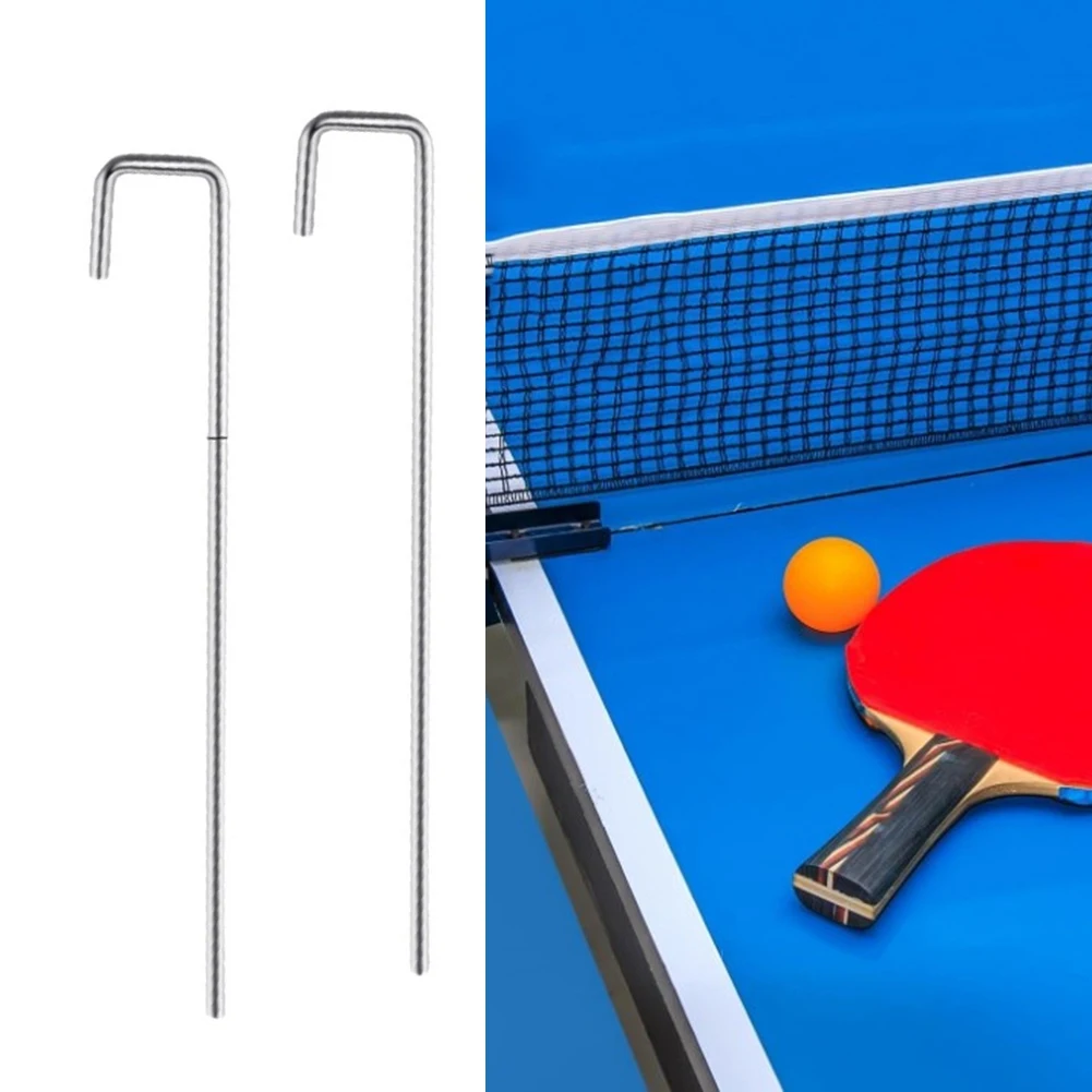 

Table Tennis Net J Clip Replacement Accessory Set of 2 Steel Clips Designed for Reliable Net Grip in For Sports Table Tennis
