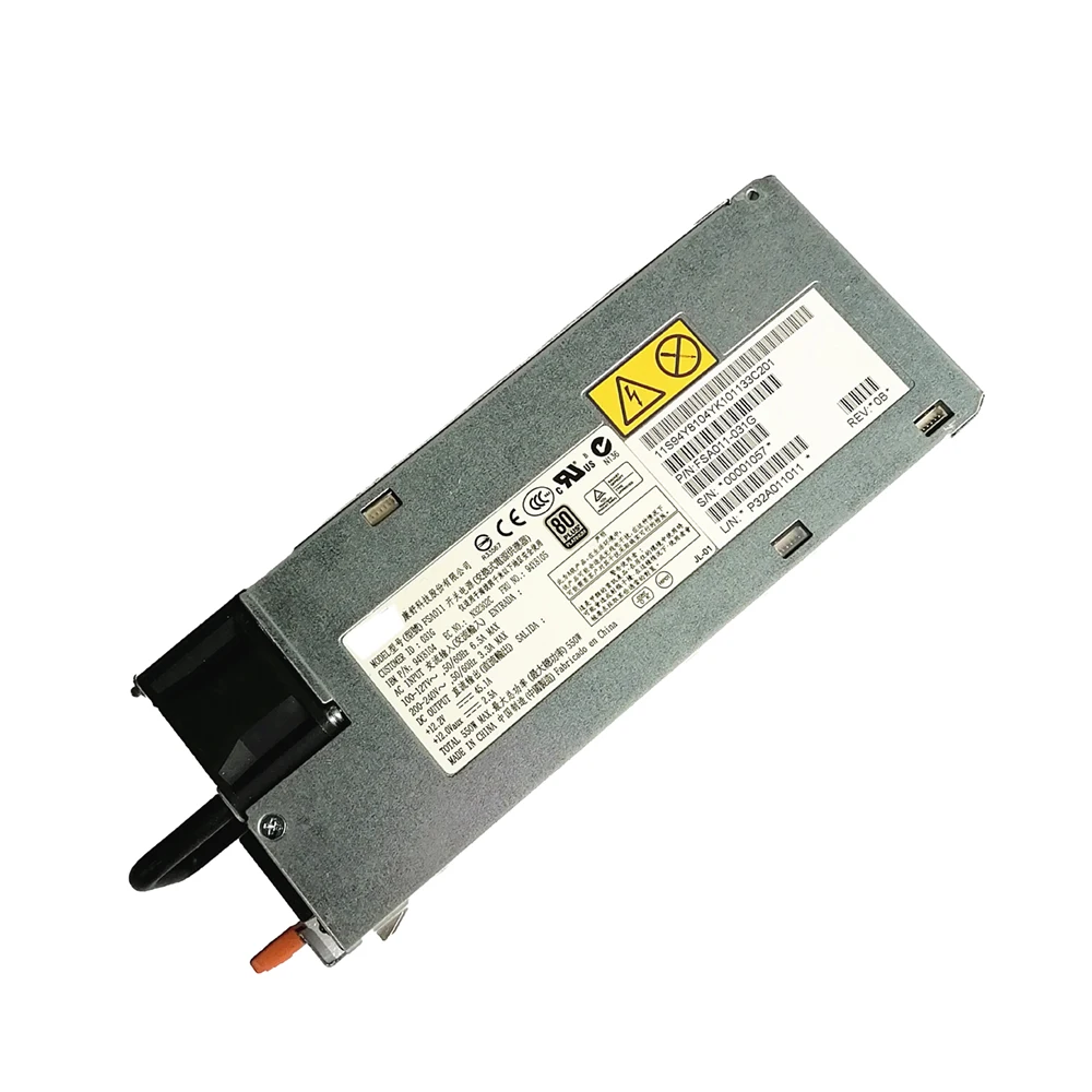 

Server Power Supply For IBM X3550 3650M4 FSA011 550W 94Y8110 43X3312 94Y8105 94Y8104 7001676-J000 Redundant Module Hot