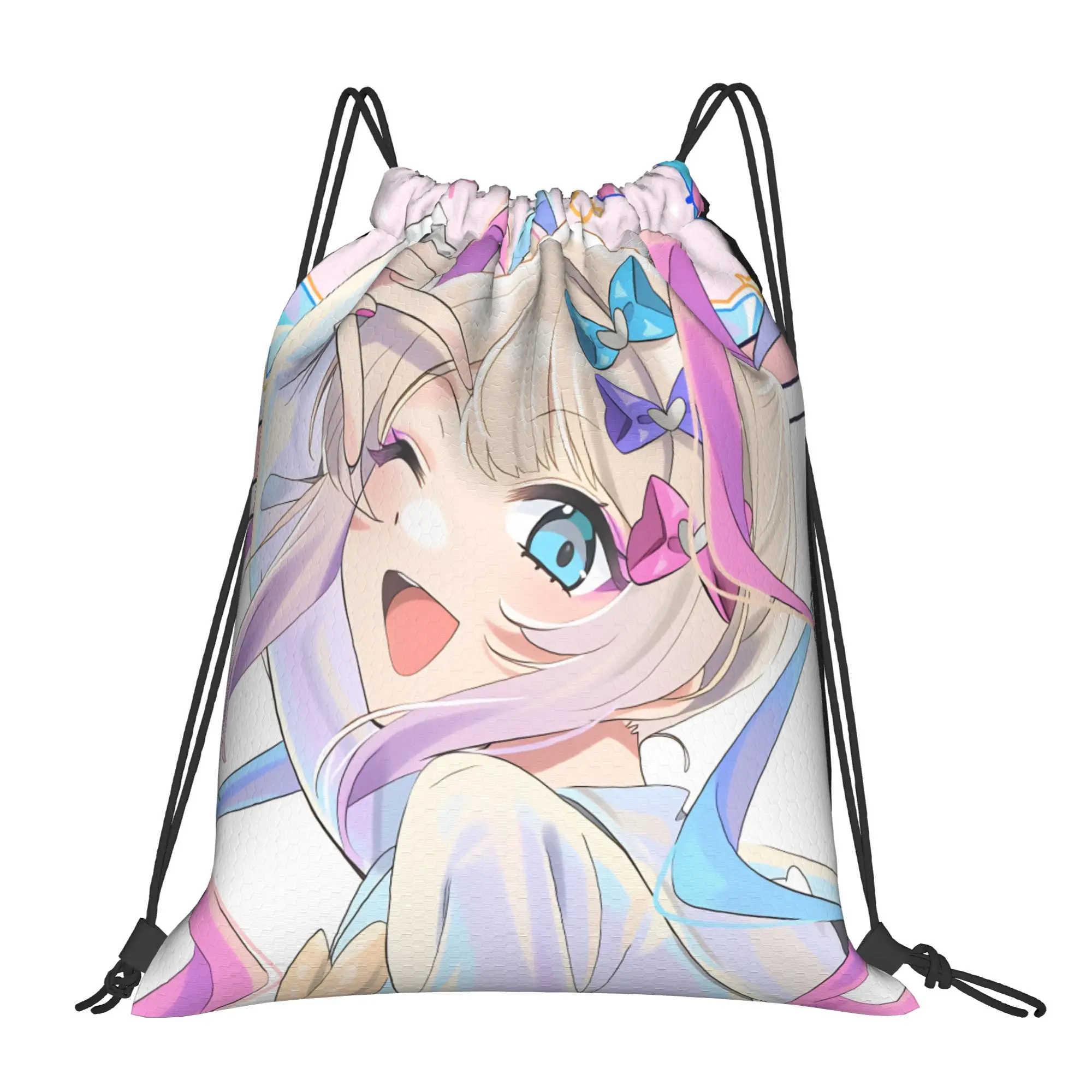 Needy Streamer Overload Kangel Drawstring Bag  Sports Men BackpacksLarge Capacity Minimalist Sackpack String Bags