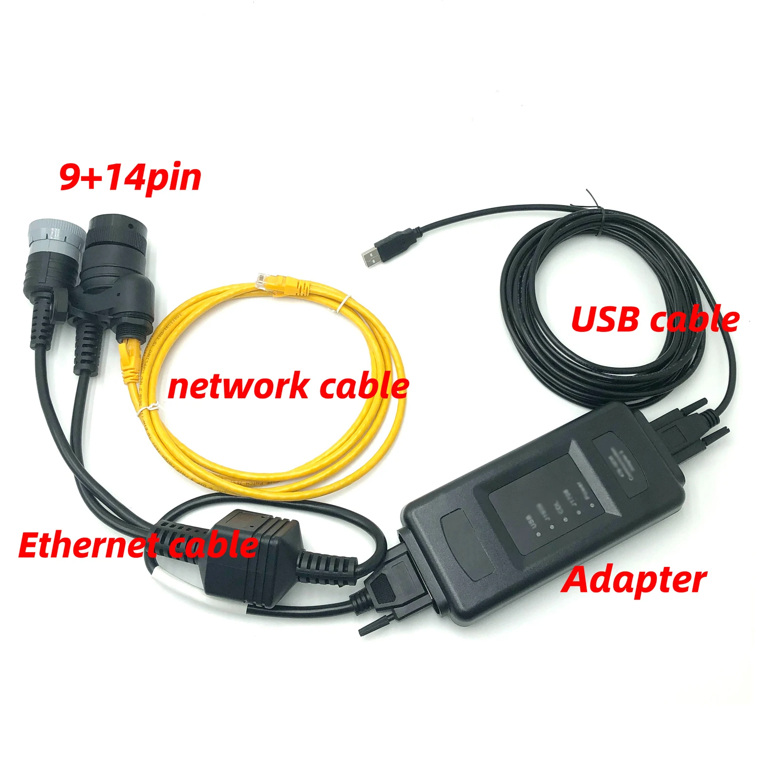 Ultimo software per strumenti diagnostici CAT ET4 478-0235 ET4 adattatore di comunicazione USB 3 per escavatori per camion CAT pesanti