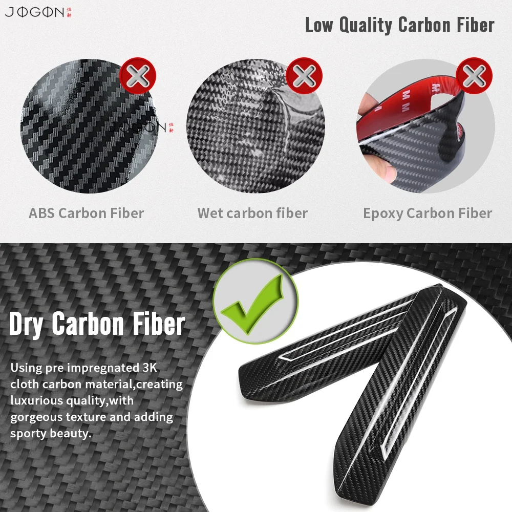 For Ford Mustang S650 Dark Horse GT Sports Convertible Coupe 2024 Up Carbon Fiber Inner Door handle Cover Protective Trim
