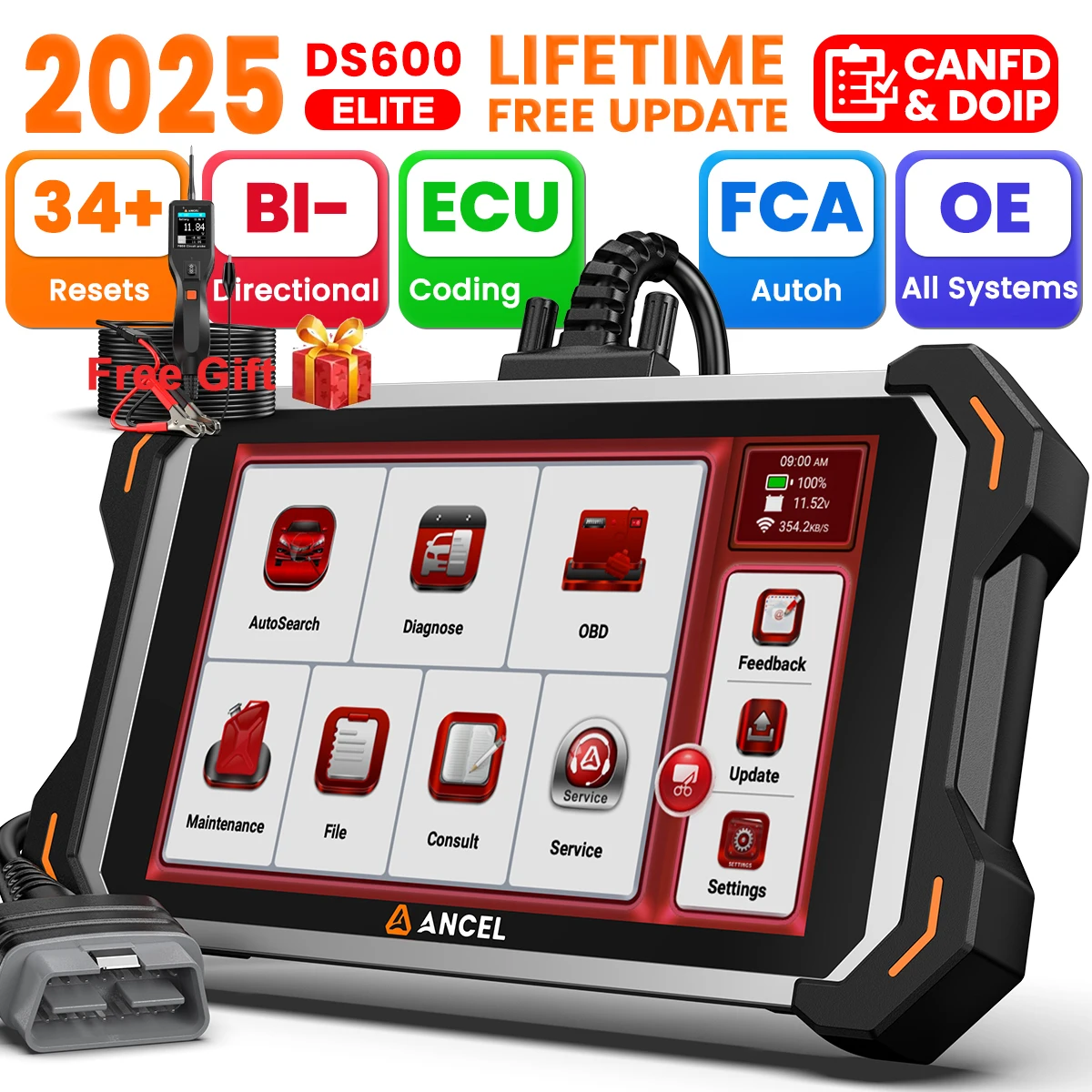 Ancel DS600 Elite O… - image