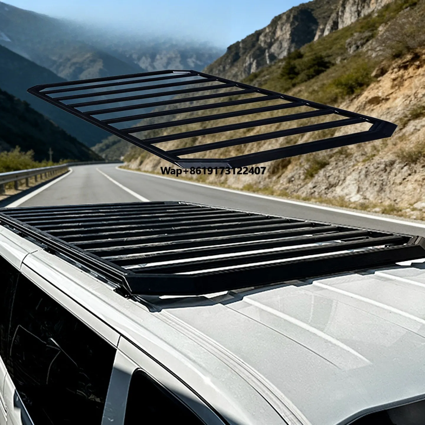 

Car Roof Rack Aluminum Alloy Customizable Thickened Aluminum Alloy Rust and Corrosion protection