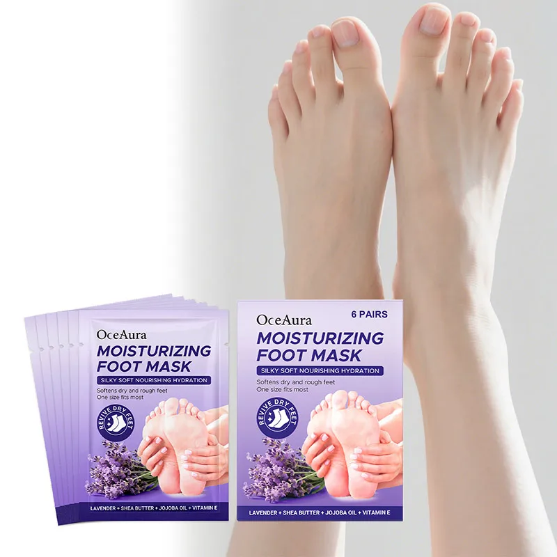 

Увлажняющая маска для ног, разработанная для сухой кожи стоп, смягчает огрубевшую кожу, глубоко питает, делает кожу гладкой, шелковистой и увлажненной.