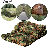 1.5x3m /2x10m Hunting Military Camouflage Nets Woodland Army training Camo netting Car Covers Tent Shade Camping Sun Shelter