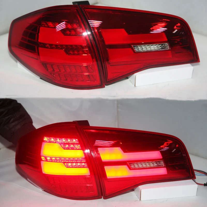 1 Set For Renault Koleos LED Strip Taillight Assembly Back Rear Lamp 2009-2013 Year