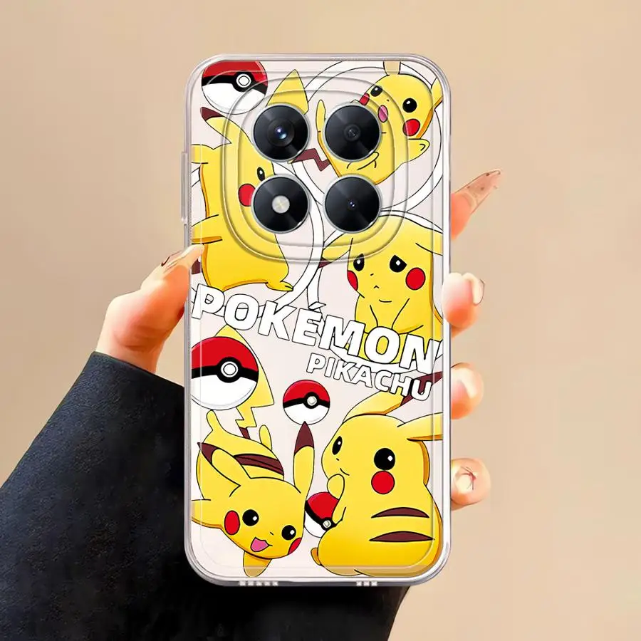 Pokemon Charmander Phone Case for Xiaomi Poco X4 GT X3 NFC X5 X4 M3 X3 Pro Clear Cover #6