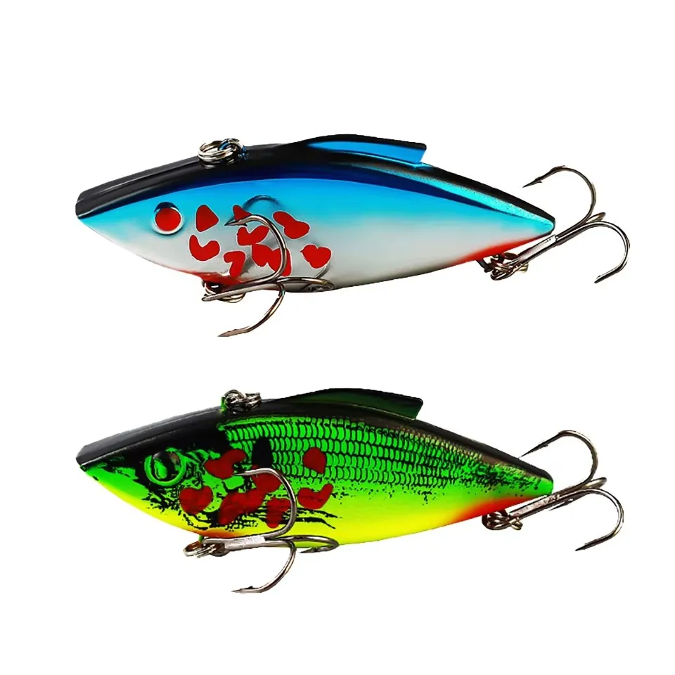 SKYBAITS 크랭크 베이트 낚시 지그 진동 싱킹 VIB 미끼, 파이크 낚시 인공 스푼 딸랑이, 11.4g/18.6g, 1 개