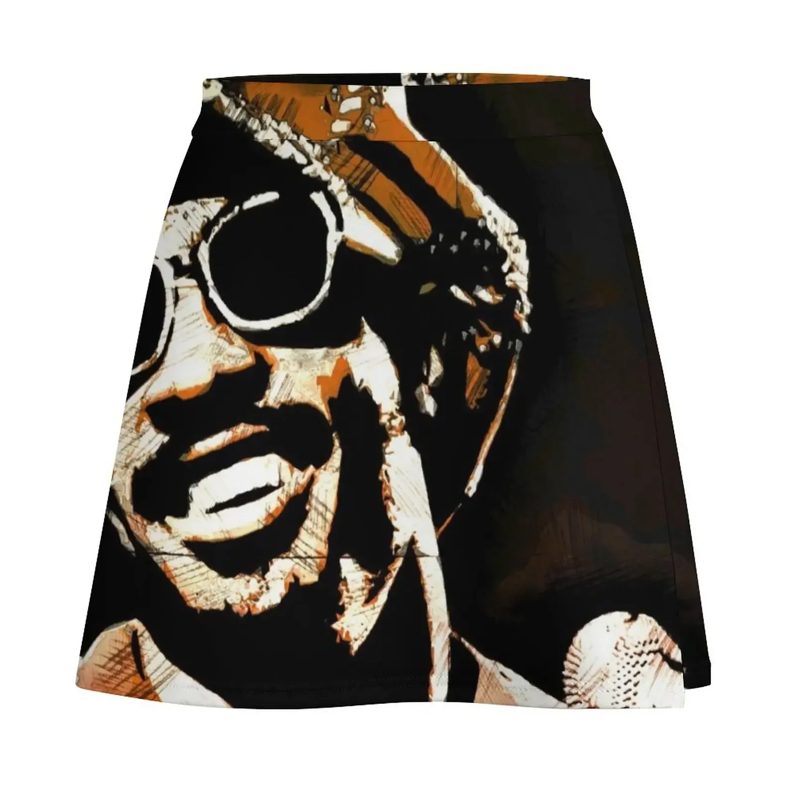 Stevie Wonder - Master Blaster Mini Skirt skirts for women 2024 novelty in clothes extreme mini dress women's golf wear summer