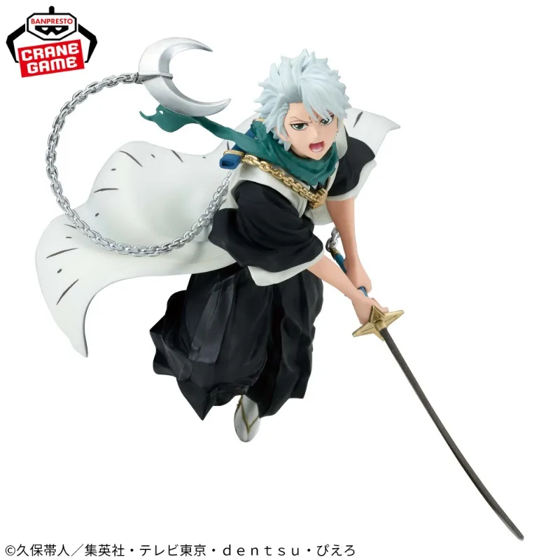 In Stock BANDAI BANPRESTO BLEACH VIBRATION STARS Hitsugaya Toushirou Anime Figure Toys 14cm PVC Model Collector Birthday Gift