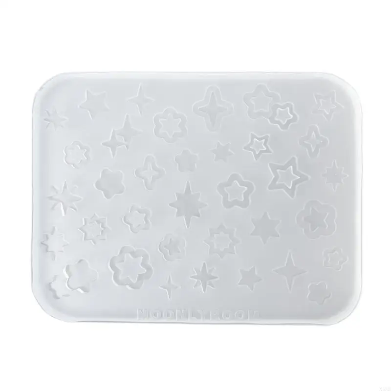 

N5KF Designing Silicone Floms с звездной формой приправы для ручной работы для домашнего маникюра Профессиональные материалы для