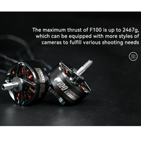 T-MOTOR F100 2810 Fpv Racing Drone Motor 5-6S KV1100/KV1350 Brushless Motor For FPV Freestyle Version Drones DIY Parts