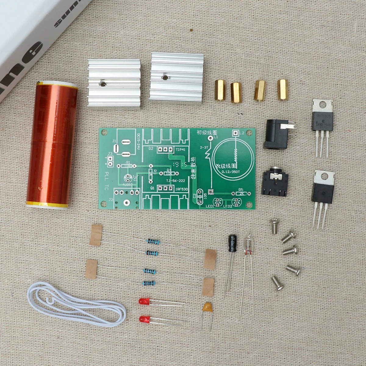 

Mini Coil Plasma Speaker DIY Project Kit Loud Speaker Car Audio Electronic Field Music Car Speakers Audio Speakers